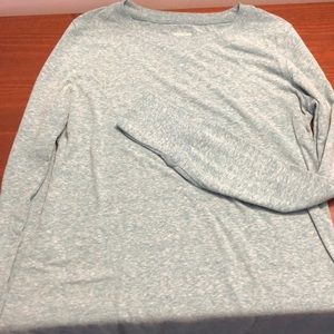 Teal heather long sleeve